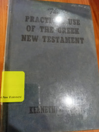 Image of Practical Use Of The Greek New Testament