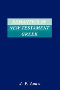 Image of Semantics of New Testament Greek
