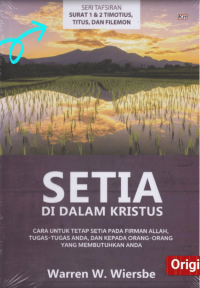 Image of SETIA DI DALAM KRISTUS