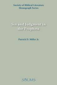 Image of Sin and judgment in the Prophets