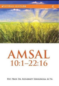 Image of Tafsiran Alkitab Kitab Amsal 10:1-22:16