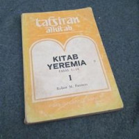 Image of Tafsiran Alkitab: Kitab Yeremia 1 Fasal 1-24