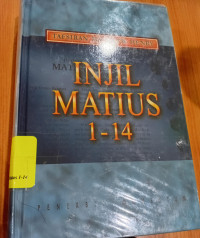 Image of Tafsiran Matthew Henry Injil Matius 1-14