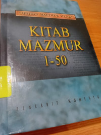 Image of Tafsiran Matthew Henry Kitab Mazmur 1 - 50