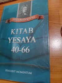 Image of Tafsiran Matthew Henry Kitab Yesaya 40-66
