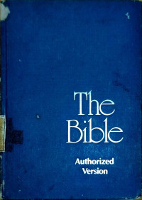 Image of The Bible Authorized  Version