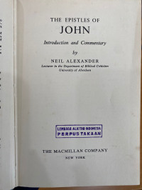 Image of The Epistles of John Introduction