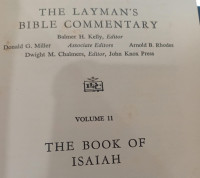 Image of The Layman's Bible Commentary The Book of Isaiah