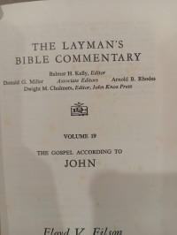 Image of The Layman's Bible Commentary The Gospel According To John