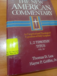 Image of The New American Commentary 1,2 TIMOTHY, Titus