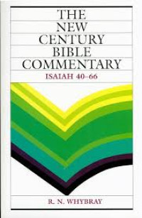 Image of The New Century Bible Commentary Isaiah 40-66