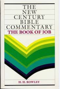 Image of The New Century Bible Commentary The Book Of Job