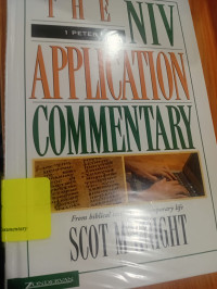 Image of The Niv 1 Peter Application Commentary