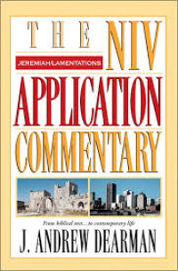 Image of The NIV Application Commentary Jeremiah, Lamentations