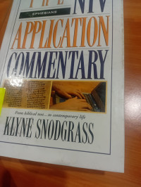 Image of The Niv Ephesians Application Commentary