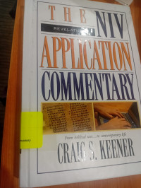 Image of The Niv Revelation Application Commentary