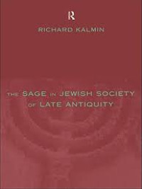 Image of The Sage in Jewish Society of Late Antiquity