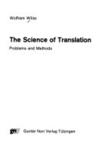 Image of The Science of Translation: Problems and Methods