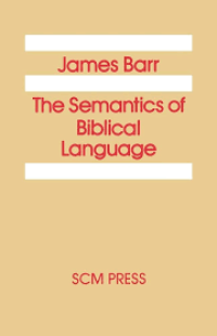 Image of The Semantics of Biblical Language