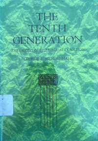 Image of The Tenth Generation: The Origins of the Biblical Tradition