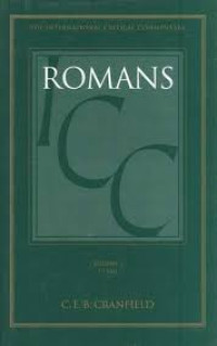 Image of The International Critical Commentary : Romans