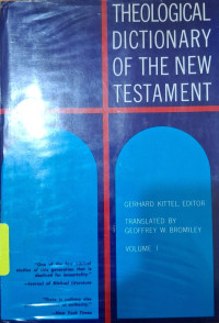 Image of THEOLOGICAL DICTIONARY OF THE NEW TESTAMENT VOL 10