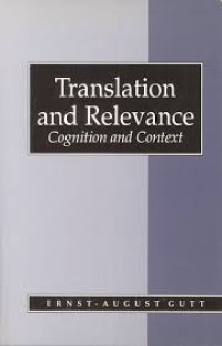 Image of Translation and Relevance: Cognition and Context