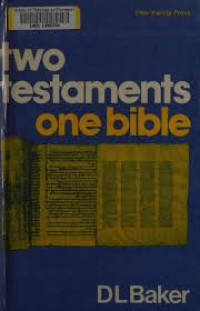 Image of two testament one bible