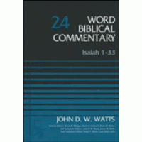 Image of Word Biblical Commentary  Isaiah 1-33 - Vol. 24