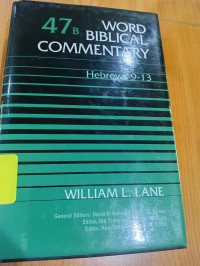 Image of Word Biblical Coommentary Hebrews 9-13